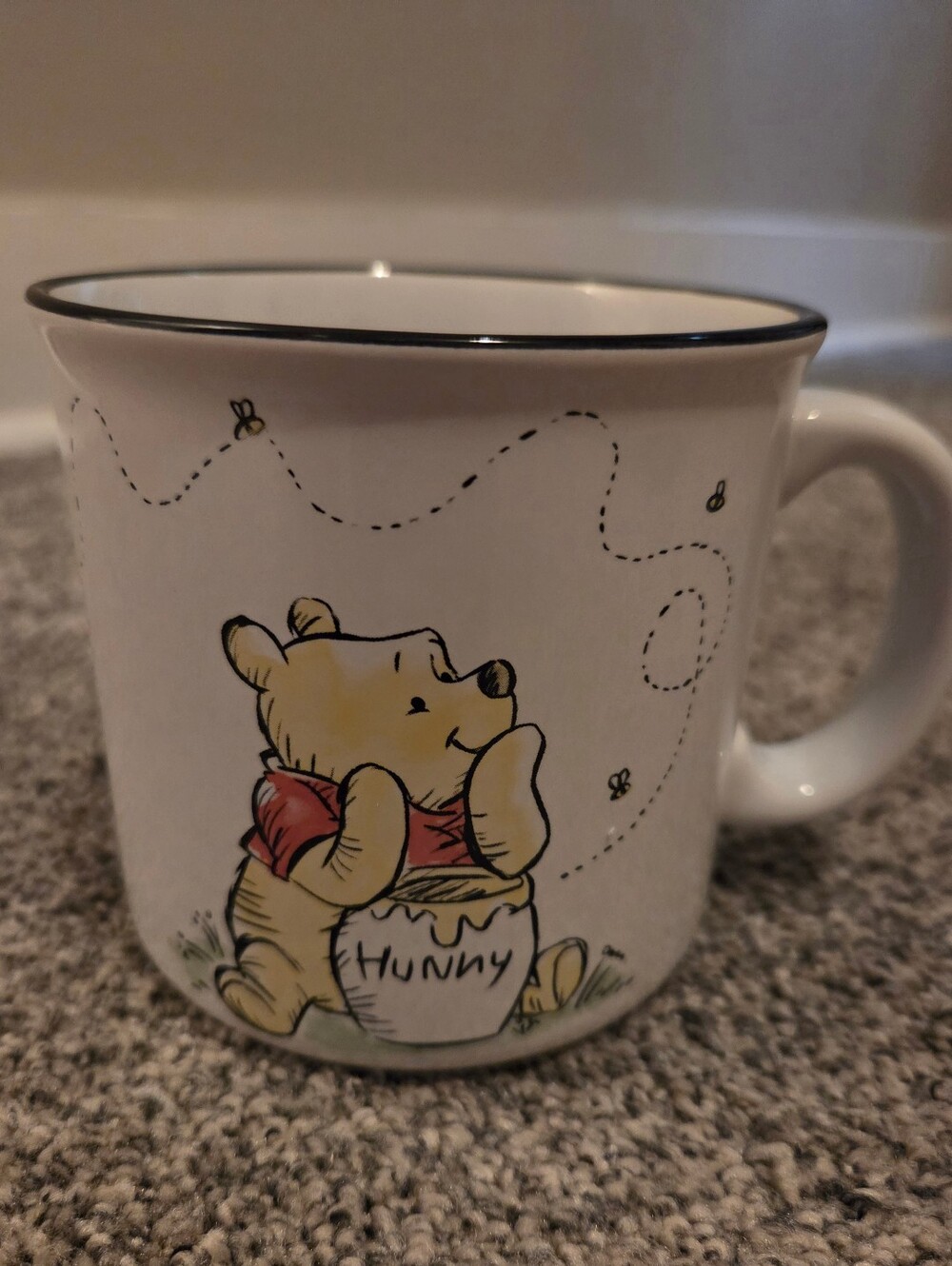 Winnie the Pooh & Piglet Ceramic Mug Honey Pot Disney